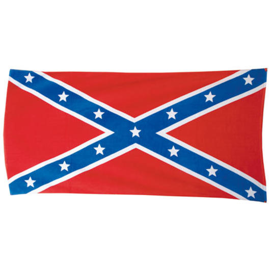 Strand- und Badetuch Südstaatenflagge Rebel Flag
