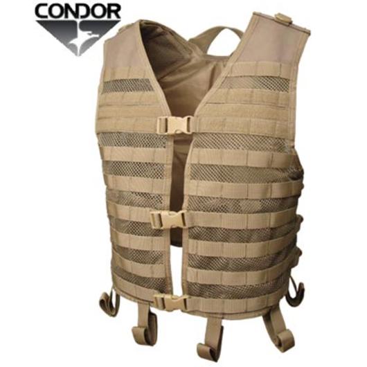 Condor Outdoor Mesh Hydration Weste coyote