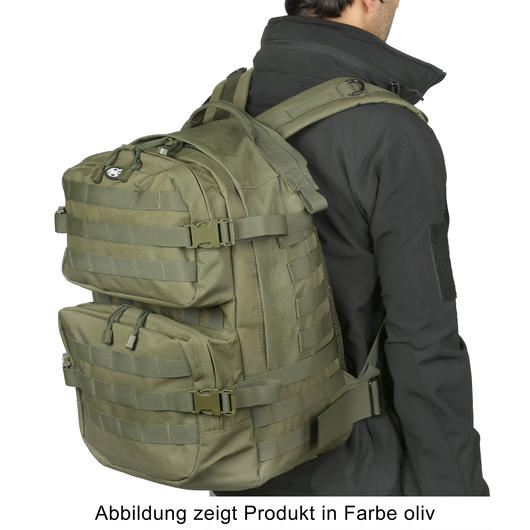 MFH Rucksack Assault II schwarz Bild 5
