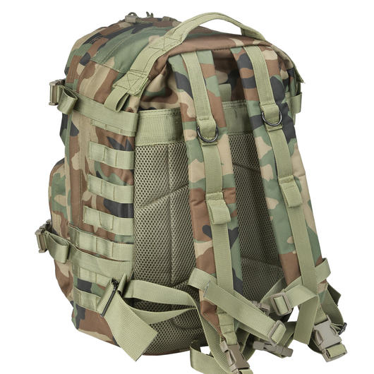 Rucksack US Assault II woodland Bild 3