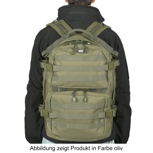 Rucksack US Assault II woodland Bild 4