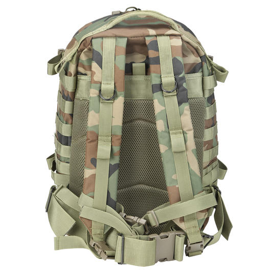 Rucksack US Assault II woodland Bild 7