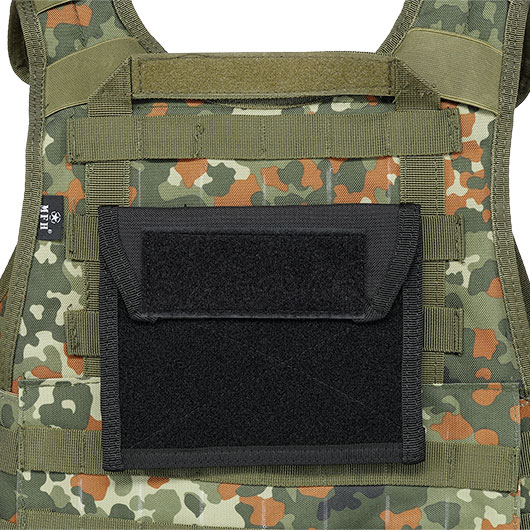 MFH Brusttasche mit Klett und Molle-Befestigungssytem schwarz Bild 1