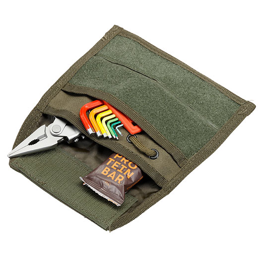 MFH Brusttasche mit Klett und Molle-Befestigungssytem oliv Bild 4