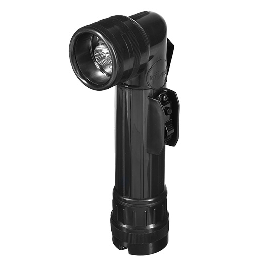 Winkellampe LED  gro schwarz