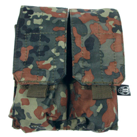 Magazintasche 2-fach Molle, flecktarn