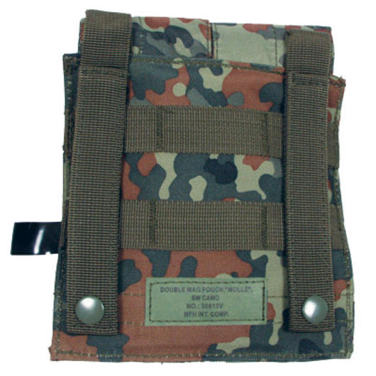 Magazintasche 2-fach Molle, flecktarn Bild 1