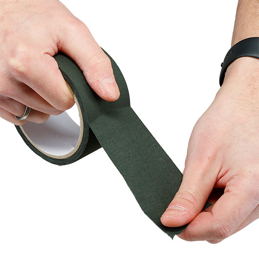 MFH Klebeband Gewebe  ca. 5cm x 10m oliv Bild 1