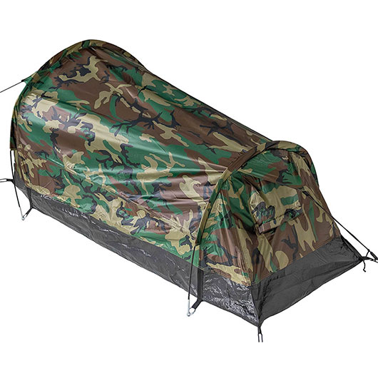 MFH 1-Personen-Tunnelzelt Schwarzenberg flecktarn Bild 2