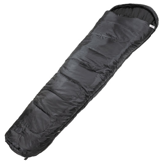 Fox Outdoor Mumienschlafsack 2-lagig schwarz