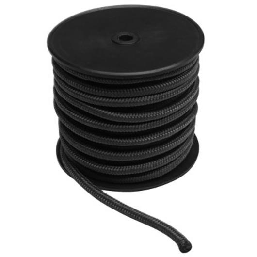 Mil-Tec Commando-Seil schwarz 7 mm, 50 mtr.