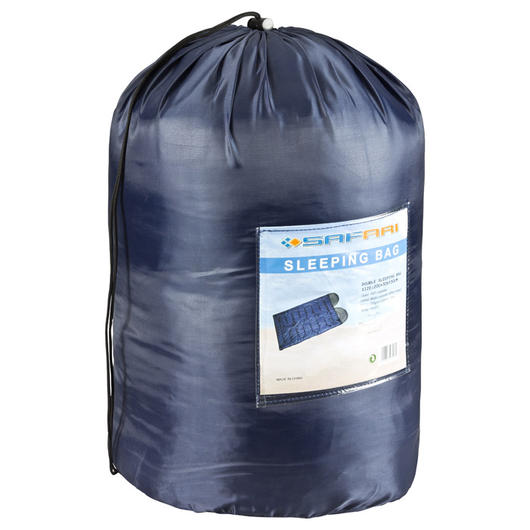  Doppelschlafsack blau Bild 1