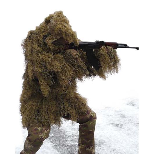 Ghillie Parka Anti-Fire desert
