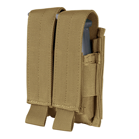 Condor Pistolenmagazintasche Double Pistol Mag Pouch fr 2 Magazine coyote