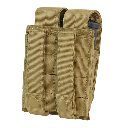 Condor Pistolenmagazintasche Double Pistol Mag Pouch fr 2 Magazine coyote Bild 1