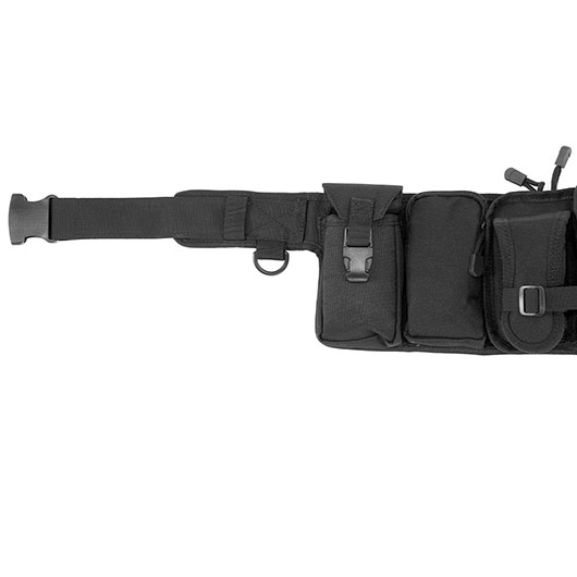Hftgurt mit 6 Taschen MFH schwarz Bild 3