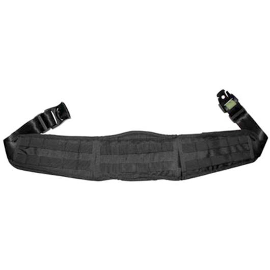 Beckengurt Molle MFH schwarz gepolstert