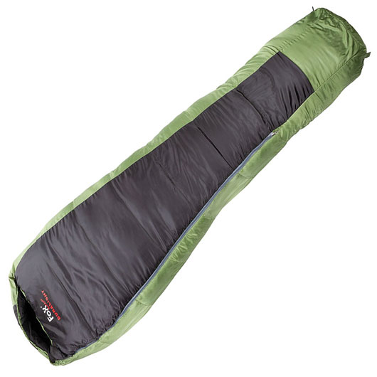 Fox Outdoor Schlafsack extraleicht Sommerschlafsack Camping Mumienschlafsack NEU 