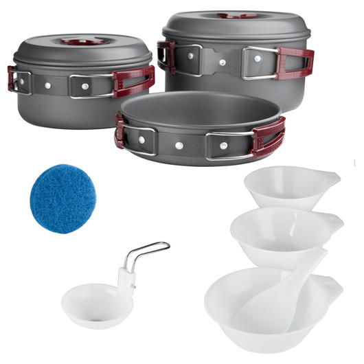 MFH AluKochgeschirr SET mittel