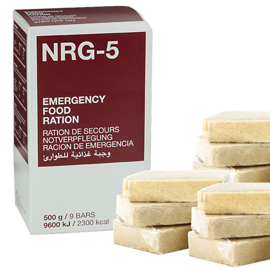 Notverpflegung NRG-5  20 Jahre haltbare Riegelkomprimate Bild 1