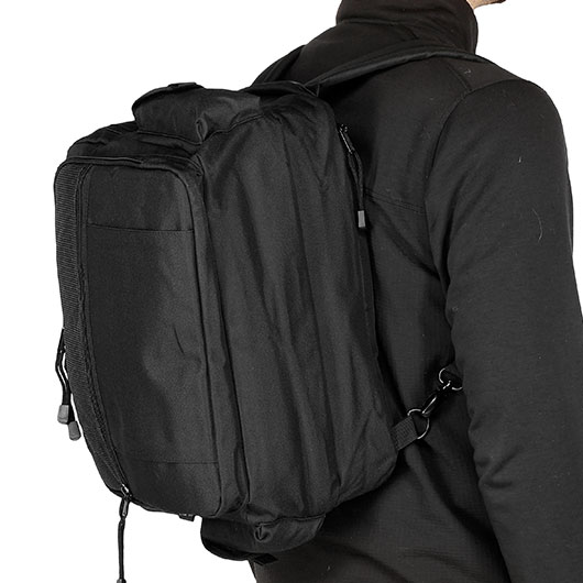 MIL-TEC  AVIATOR  Trage- oder  Rucksacktasche schwarz Bild 5