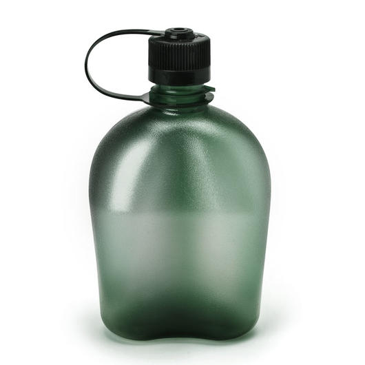 Feldflasche Kunststoff Trinkflasche mit Tarn Nylonbezug coyote tan1 Liter NEU ! 