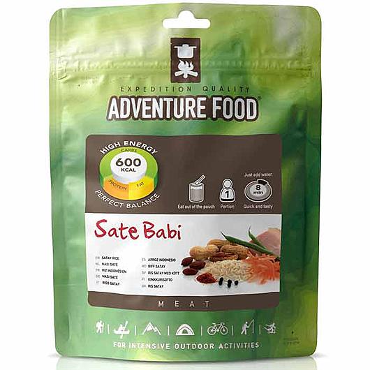 Adventure Food Nasi Sateh Reisgericht Einzelportion
