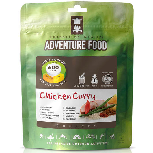 Adventure Food Hähnchen Curry Reisgericht Einzelportion