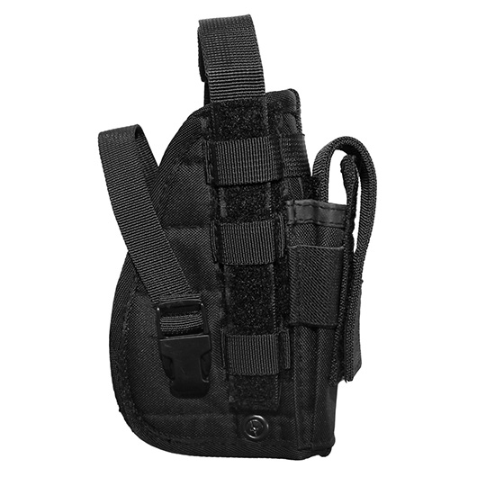 MFH Pistolenbeinholster MOLLE rechts schwarz
