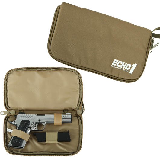 Echo1 Pistolentasche / Futteral 26x16x3,5cm coyote