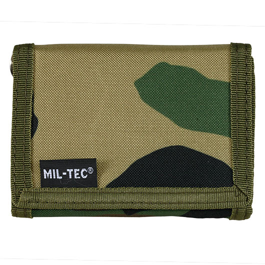 Mil-Tec Geldbrse mit Kette woodland