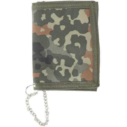 Mil-Tec Geldbrse mit Kette flecktarn