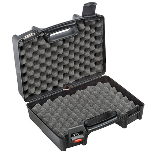 Madbull Pistolenkoffer 37,5 x 28 x 13 cm mit Zahlenschloss schwarz Bild 4