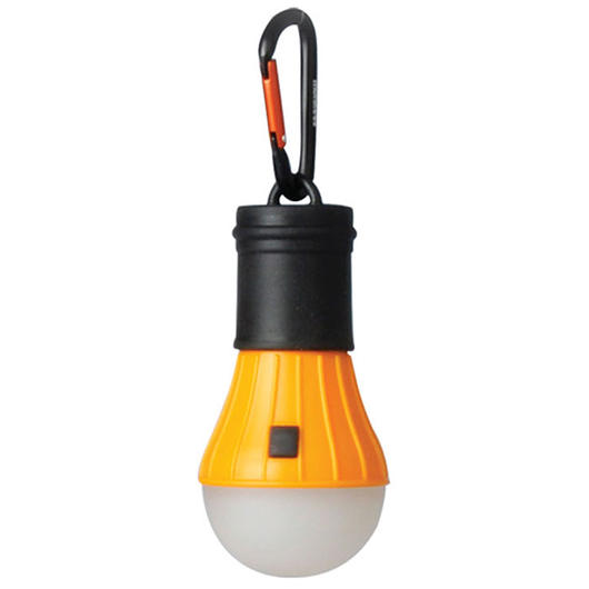 Ace Camp Zelt LED Lampe mit Karabinerhaken orange