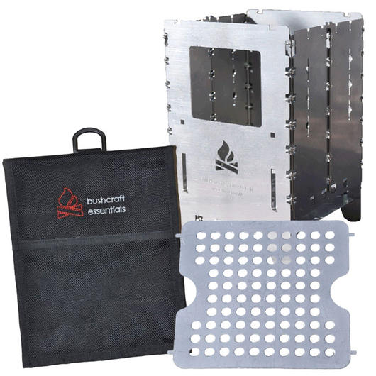 Bushcraft Essentials Bushbox XL SET mit Tasche und Rost