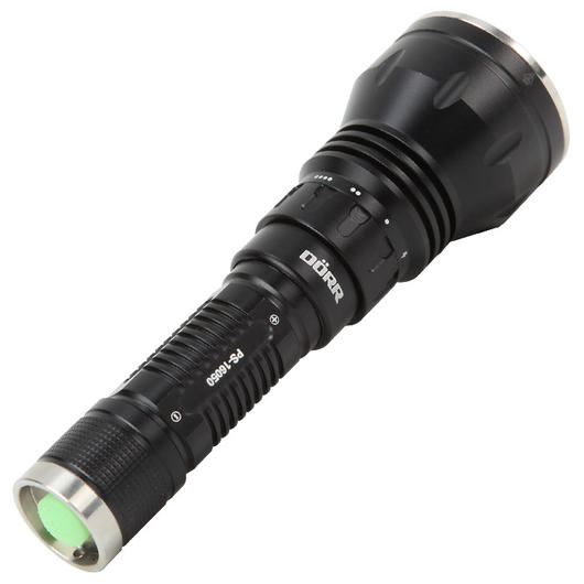 Ersatzteilset Drr LED-Taschenlampe Premium Steel PS-16050 500 Lumen schwarz Bild 1