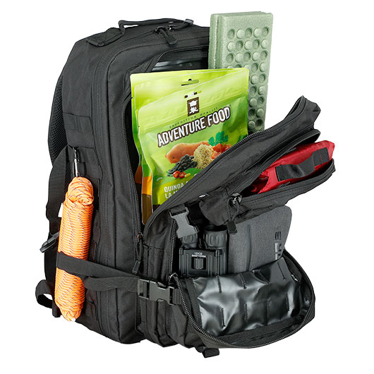 Brandit Rucksack Cooper 40 Liter Large schwarz Bild 10