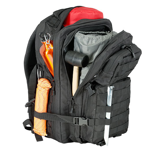 Brandit Rucksack Cooper 40 Liter Large schwarz Bild 9
