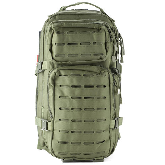 MFH Rucksack US Assault I, Lasercut  ca. 30 Liter, oliv Bild 1