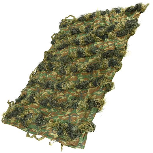 MMB Tarndecke Ghillie 3 x 2 m woodland m. Packsack Bild 1