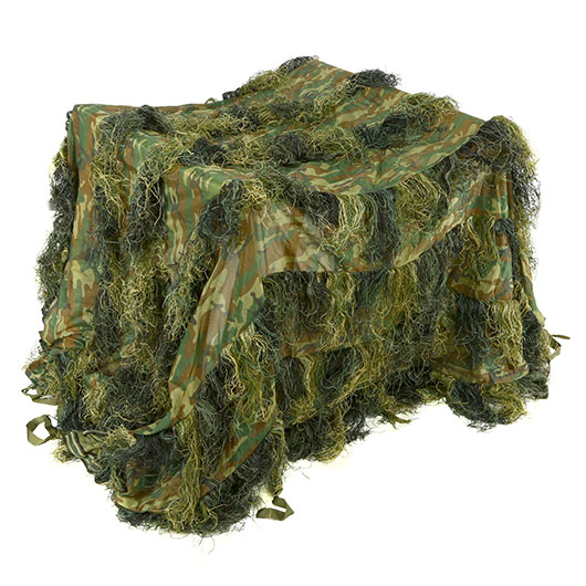 MMB Tarndecke Ghillie 3 x 2 m woodland m. Packsack Bild 6
