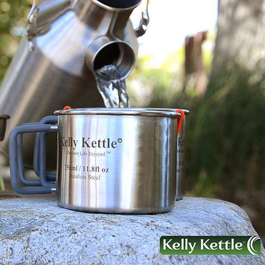 Kelly Kettle Becher Set 2-teilig Edelstahl Bild 3