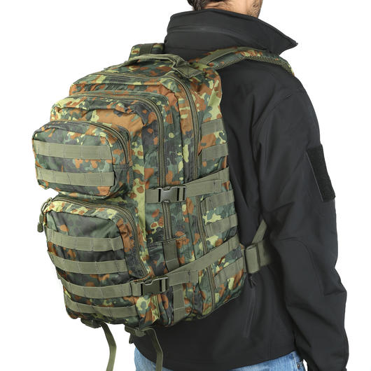 Mil-Tec Rucksack Assault Pack LG 36 Liter flecktarn Bild 10