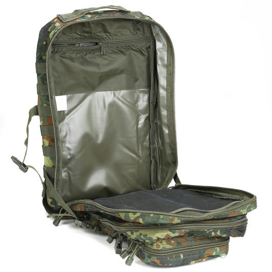 Mil-Tec Rucksack US Assault Pack LG 36 Liter flecktarn Bild 11