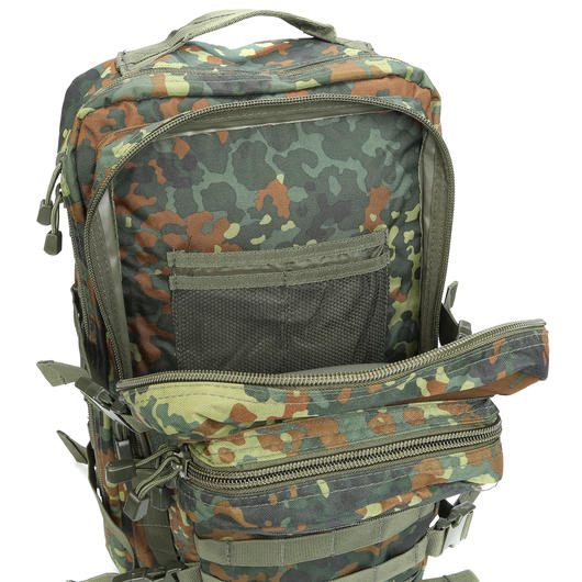 Mil-Tec Rucksack US Assault Pack LG 36 Liter flecktarn Bild 6