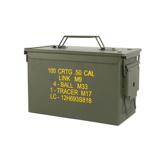 Mil-Tec Munitionskiste US Ammo Box Steel M2A1 cal. 50