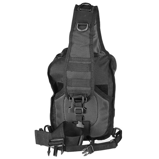 Mil-Tec Rucksack One Strap Assault Pack small 8L schwarz Bild 3