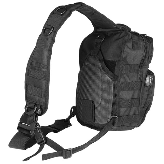 Mil-Tec Rucksack One Strap Assault Pack small 8L schwarz Bild 4