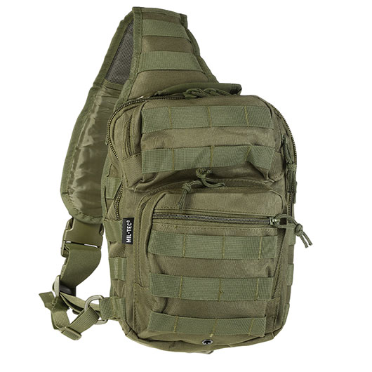 Mil-Tec Rucksack One Strap Assault Pack small 10L oliv Bild 1