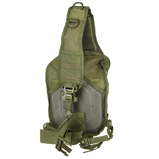 Mil-Tec Rucksack One Strap Assault Pack small 10L oliv Bild 3